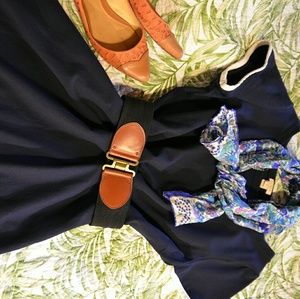 Navy Blue J. Crew Dress